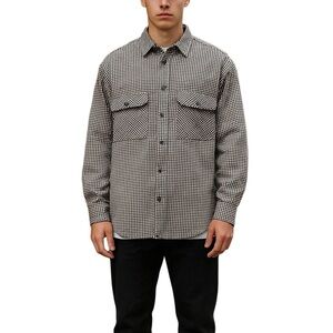 Vintage 90s Eddie Bauer McKinley Cloth Heavy Flannel Plaid Shirt Men’s XL